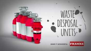 Franke Waste Management - Turbo Elite Waste Disposers - Installation - English