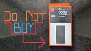 Xiaomi Mi Wireless Power bank 10000mAh / REVIEW / Not Up To Mark #xiaomi #mi #wirelesspowerbank