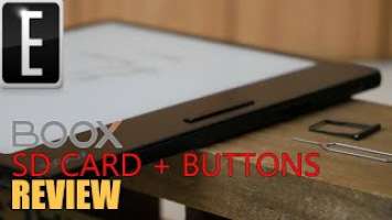 Onyx's Newest Reader with SD + Buttons  | Boox Leaf 2 Review