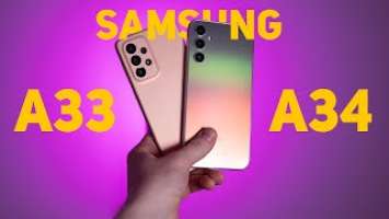 Samsung A34 vs Samsung A33 - Що нового?