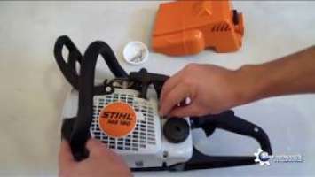 Ремонт стартера Stihl MS 180 (полное)