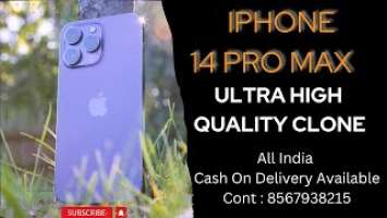 iPhone 14 Pro Max A1 High Quality dubai Clone Full Unboxing Review dynamic Display working CHConcept