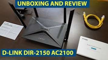 Best Budget High Speed Router ? D-Link DIR-2150 AC2100 2100Mbps Dual Band Router Unboxing and Review