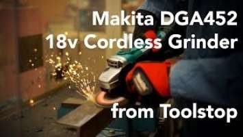 Makita DGA452 18v Cordless Angle Grinder from Toolstop