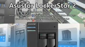 Unboxing the Asustor Lockerstor 2 2-Bay NAS Drive