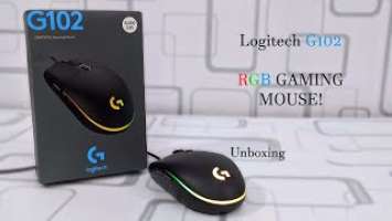 Logitech G102 LightSync Unboxing & First Impressions #Logitech #Throne69