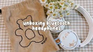 Unboxing the JBL TUNE510BT Bluetooth headphones + decoration☁️