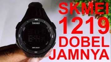 JAM DIGITAL SKMEI 1219 REVIEW DAN CARA SETTING JAM TANGAN ANTI AIR