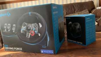 Logitech G29 Driving Force Steering Wheel Unboxing