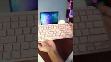 Logitech MX Keys Mini Luxury Wireless Keyboard Unboxing & Experience #shorts #keyboard