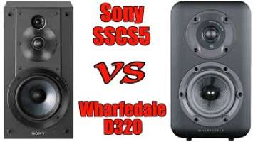 Sony SSCS5 vs Wharfedale D320 Sound Comparison [Blind Test] With Marantz PM7000N