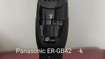 #Panasonic#beard#trimmer#  Unboxing Panasonic beard trimmer  ER-GB42  -k