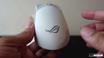 Asus ROG Gladius III WIreless Aimpoint White Gaming Mouse unboxing | #Asus #ROG #Gaming