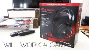 HyperX Cloud Revolver Pro Gaming Headset Unboxing