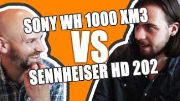 Sony wh-1000XM3 vs Sennheiser HD202 REVIEW