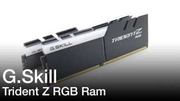 G Skill Trident Z RGB Ram Product Showcase