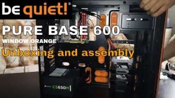 be quiet! PURE BASE 600 WINDOW assembly, unboxing and PC build