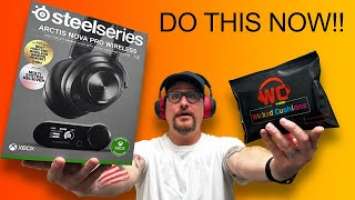 DO THIS NOW! Make SteelSeries Arctis Nova Pro Wireless 10x BETTER!!!