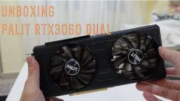 UNBOXING - PALIT RTX 3060 DUAL 12GB