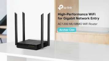 TP-Link Archer C64 AC1200 Wireless MU-MIMO WiFi Router