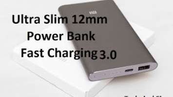 New Xiaomi Mi Power Bank Pro 10000mAh Type-C USB Unboxing And Review