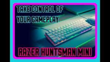 Unboxing The Razer Huntsman Mini Keyboard, & Adding Something New To It