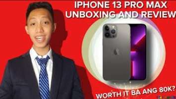 IPHONE 13 PRO MAX UNBOXING AND REVIEW!