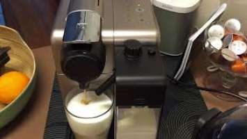 So easy making macchiato with Nespresso lattissima touch