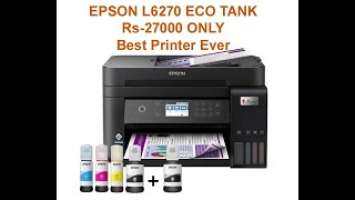 Epson L6270 All In One  Printer  Review In Hindi  दुकान के लिये बेस्ट प्रीण्टर  एक बार मे 99 कापि