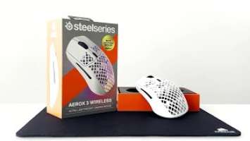 The Longest Lasting Wireless RGB Gaming Mouse -  Steelseries AEROX 3