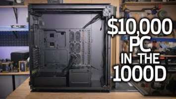 Building a $10,000 PC in the Corsair 1000D - Riptide Part 1