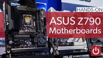 Checking Out 4 New ASUS Z790 Motherboards