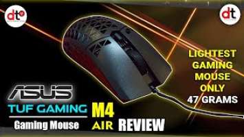 ASUS TUF M4 AIR I Lightest Gaming Mouse I Complete Review