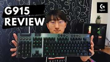 Reviewing Logitech G915 Gaming Keyboard