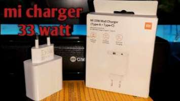 Unboxing Xiaomi mi 33w wall charger dual port original