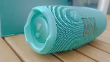 Unboxing - JBL Charge 5 (Torquoise) portable Waterproof Speaker with Powerbank