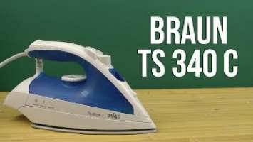 Распаковка BRAUN TS 340 C