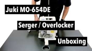 Juki MO-654DE Serger Unboxing