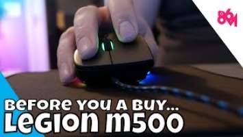 I can't get in to the Legion M500...