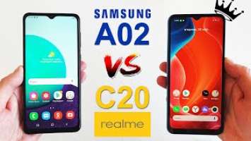 REALME C20 vs SAMSUNG A02 - СРАВНЕНИЕ 2-Х БЮДЖЕТНИКОВ | КТО ЛУЧШЕ?