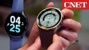 Galaxy Watch 5 and Watch 5 Pro: Bye Bye Bezel