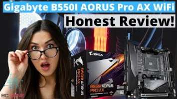 THE BEST MINI ITX B550? Gigabyte B550I AORUS Pro AX WiFi Review!