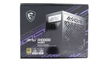 Planning to get a GeForce RTX 40 series card? - Then you'll need MSI MPG A1000G PCIE5 Power Supply