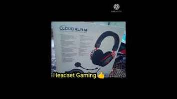 Unboxing Headset HyperX Cloud Alpha Original #shorts #headset