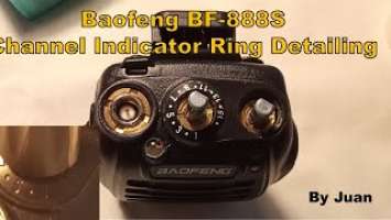 Baofeng BF-888S Channel Number Ring Detailing