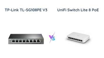 TP-Link TL-SG108PE V3 vs Ubiquiti UniFi Switch Lite 8 PoE