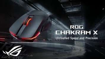 ROG Chakram X | Unrivalled Speed and Precision | ROG