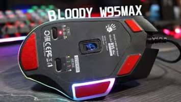 Обзор BLOODY W95MAX. Компьютер внутри мышки.