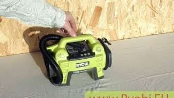 18V Inflator Ryobi ONE+ R18I-0 - akku kompresor R18 I-O, www.ryobi.eu