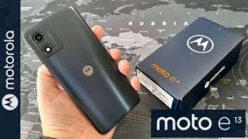 Motorola moto e13 - Unboxing and Hands-On